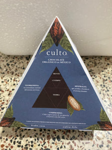 CULTO - Barra de chocolate orgánico con Almendras 80g