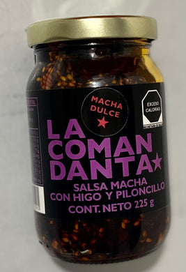 SALSA MACHA CON HIGO Y PILONCILLO 225g.