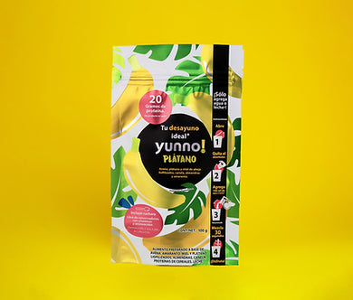 Yunno Plátano - Desayuno saludable 100g